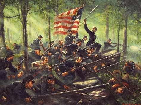 La Batalla de Gettysburg: Un Punto de Inflexión en la Guerra Civil Americana y el Liderazgo Indomable de Winfield Scott Hancock