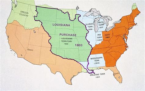 La Compra de Luisiana; Una Expansión Territorial Que Doble el Tamaño de los Estados Unidos